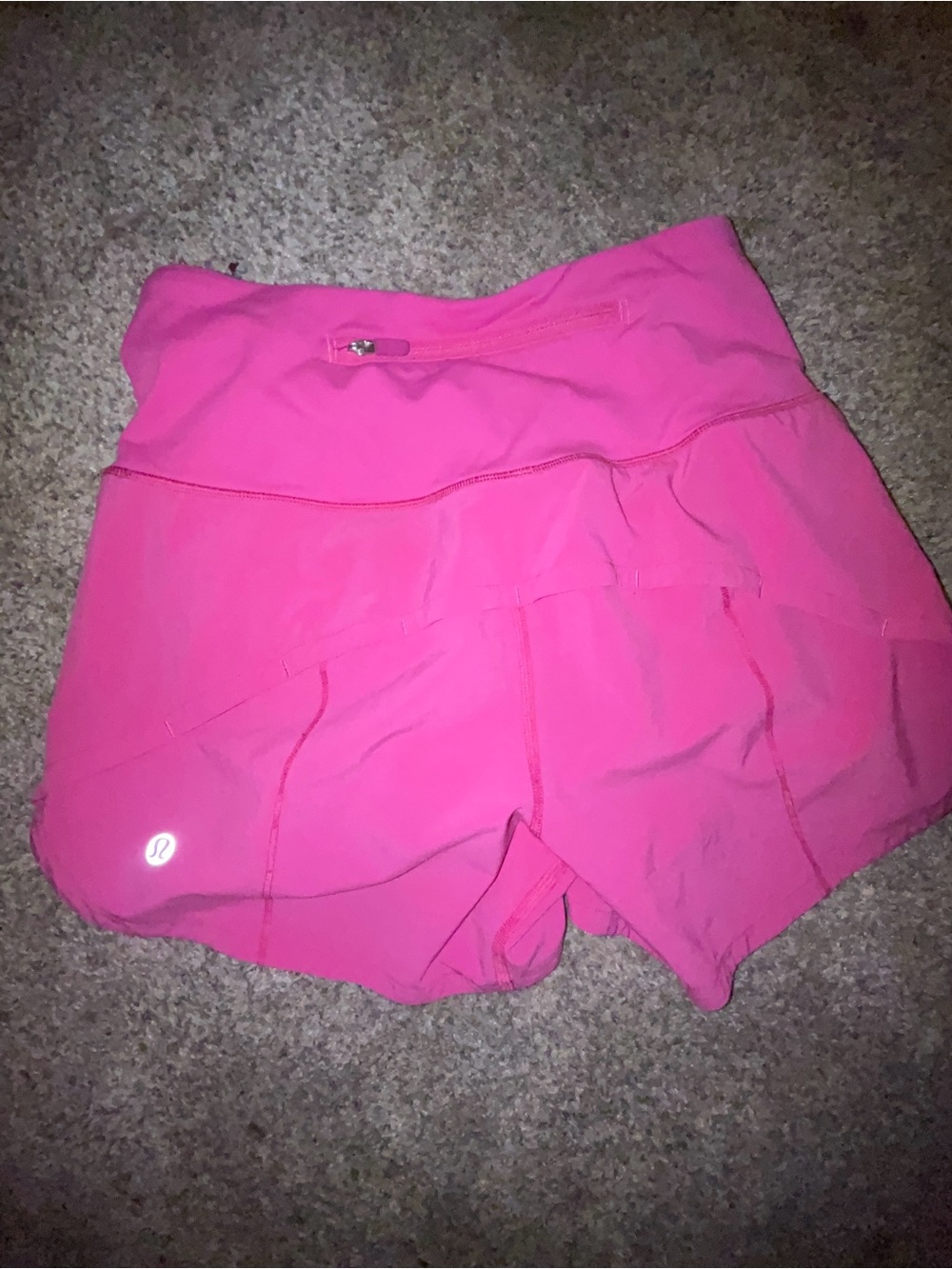 lululemon athletica Bright Pink Lightweight Running Shorts
